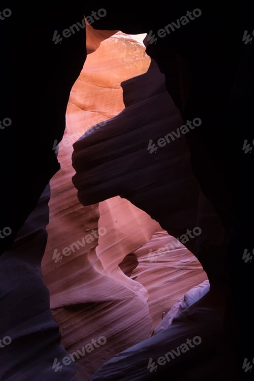 Preview: Natural Abstraction Of Stone Waves, From Lower Antelope Slot Canyon,