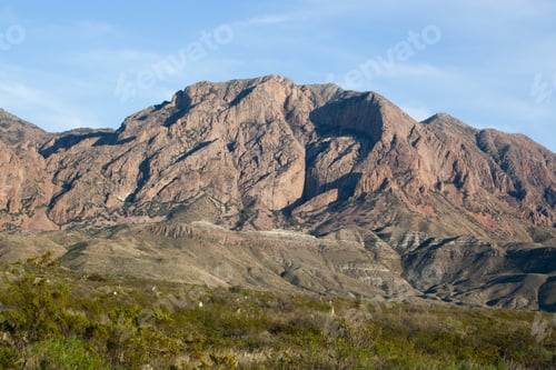 Preview: Rough Desert Mountain Landscape