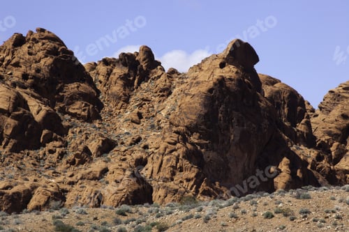 Preview: Landscape With Weathered Mountains From Southern Utah