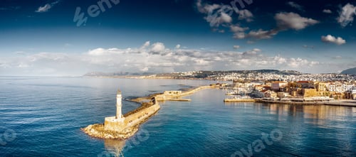 Preview: Old Venetian Harbour In Chania, Crete, Greece