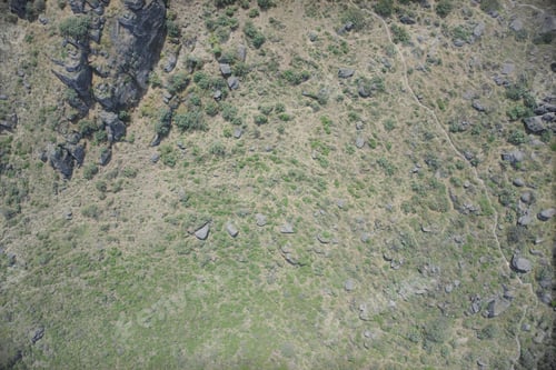 Preview: Aerial View Of Andes Mountain In Peru