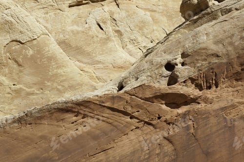 Preview: Landscape With Weathered Mountains From Southern Utah For Background Or Texture
