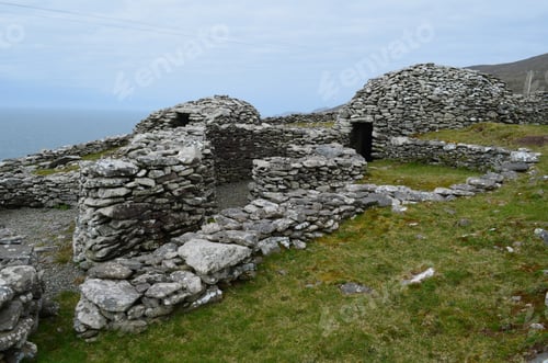 Preview: Village Of Ancient Stone Beehive Huts Found In Ireland.