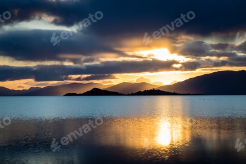 Preview: Loch Linnhe And The Ardnamurchan Peninsula In The Argyll Region Of The Highlands Of Scotland Near