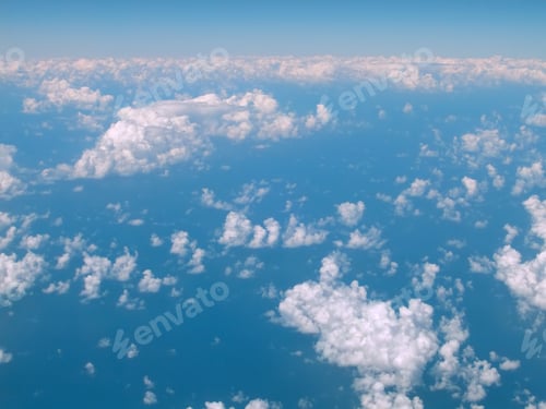 Preview: Blue Sky With White Clouds