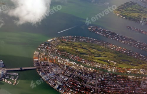 Preview: Aerial View Of Normandy Isles Off Miami, Florida