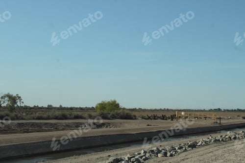 Preview: Vehicle Barrier Fencing Along The Us Mexico Border In Yuma Sector At The Southwest Corner Of