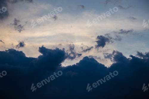 Preview: Dramatic Clouds In The Sky On A Late Afternoon