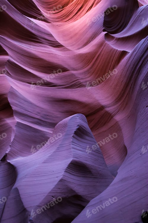 Preview: Natural Abstraction Of Stone Waves, From Lower Antelope Slot Canyon,