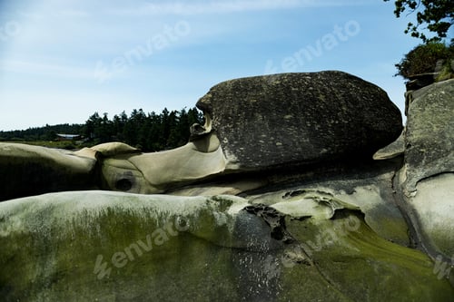 Preview: Sandstone Wonderland In Bell House Park , Galiano Island, Canada