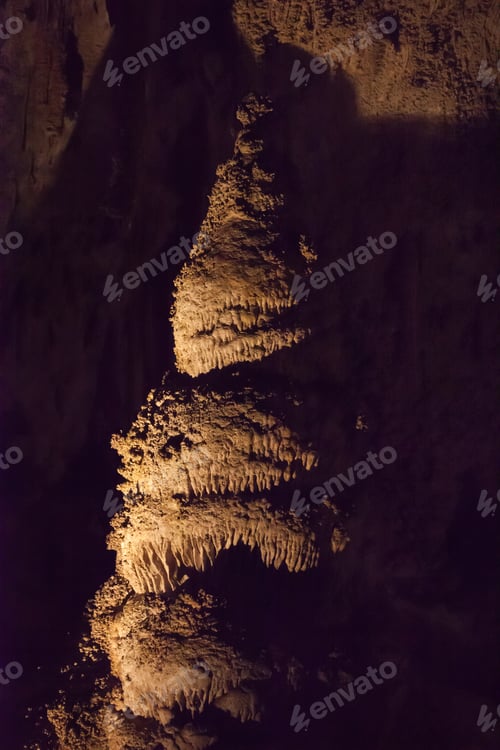 Preview: Abstraction From Carlsbad Caverns In New Mexico