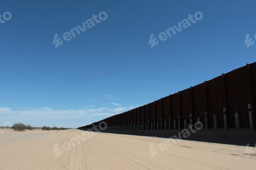Preview: Landing-Mat Fencing Along The Us Mexico Border In Yuma Sector Arizona 1586