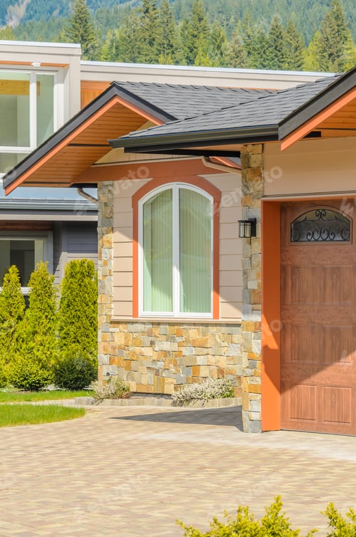 Preview: Fragment Of A Nice House In Vancouver, Canada.