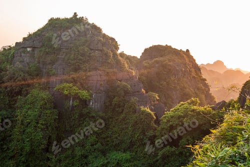Preview: Sunset Over The Mountains. Shot In Ninh Binh, Vietnam.