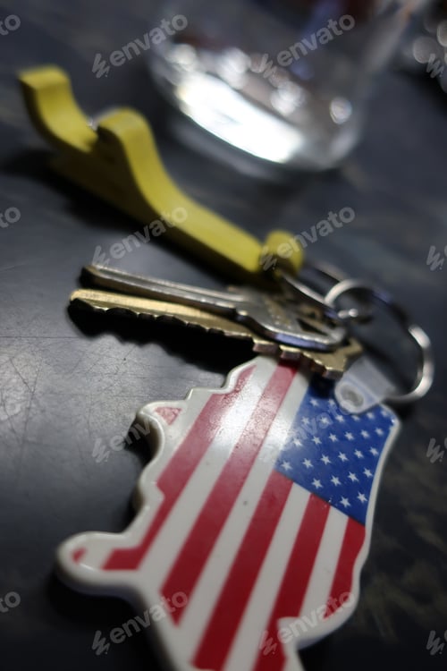 Preview: Keychain On A Countertop