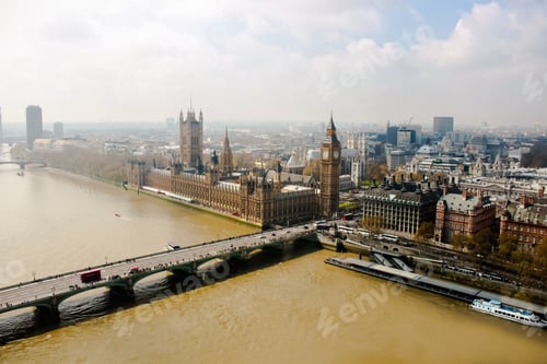 Preview: Uk England London Big Ben London Eye View