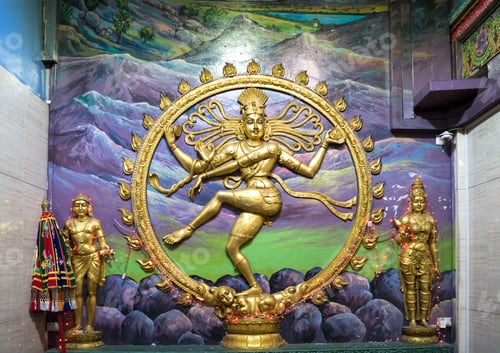 Preview: Sri Veeramakaliamman, Singapore - A Beautiful Image Of The Goddess Shiva Inside This Hindu Temple