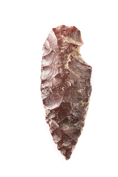 Preview: Private Collection Of Native American Arrow Heads With Identifiable Rudimentary Tool Marks
