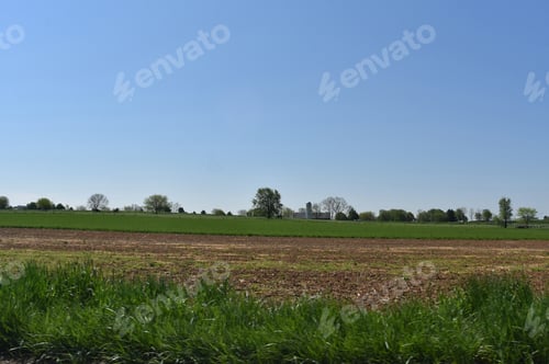Preview: Farmland Landscape In Pennsylvania Dutch Country.