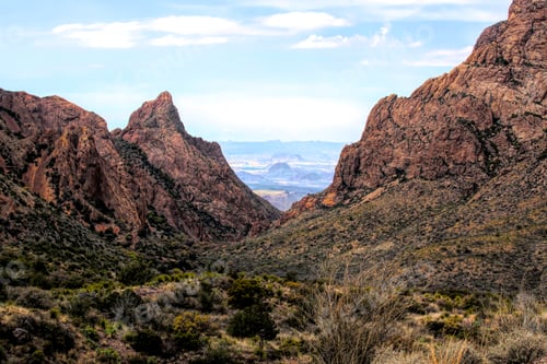 Vista previa: A View From The Window In Big Bend Park