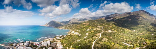 Preview: Panoramic View Of Landscape And Mountain, Crete, Greece