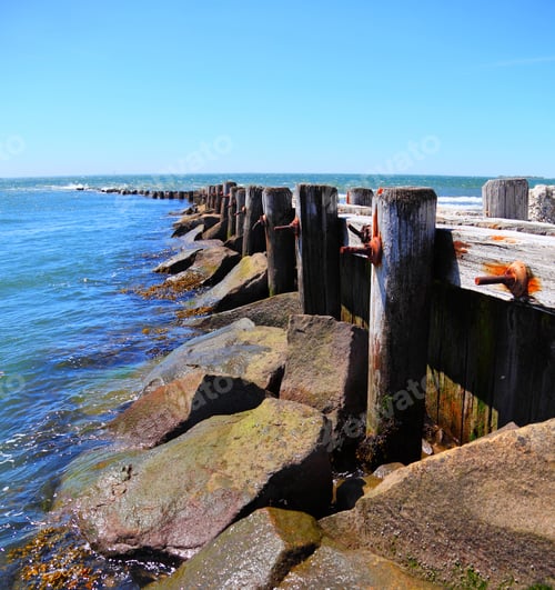 Preview: A Beach Groin Providing Protection Against Erosion