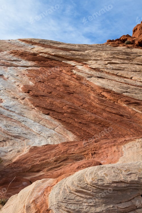 Preview: Sandstone Desert Landscape In Valley Of Fire State Park In Nevada