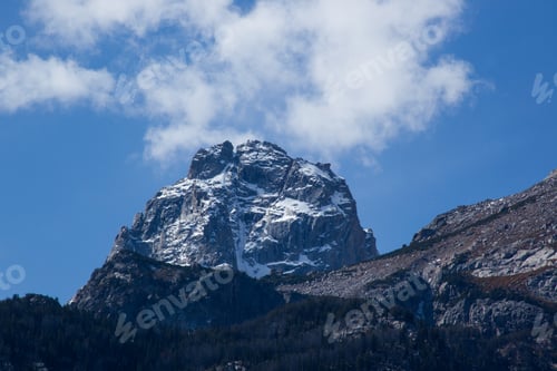 Preview: Mountains Outdoors Under The Morning Sky