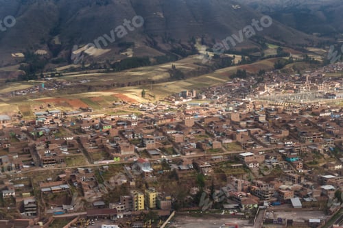 Preview: Peru - May 11 : Aerial View Of The City Of Cusco Peru. May 11 2016, Peru.