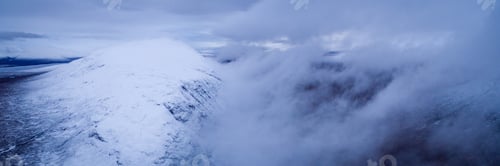 Preview: Landscape View Of Scotland And Glen Coe From An Aerial Viewpoint In Panorama Landscape