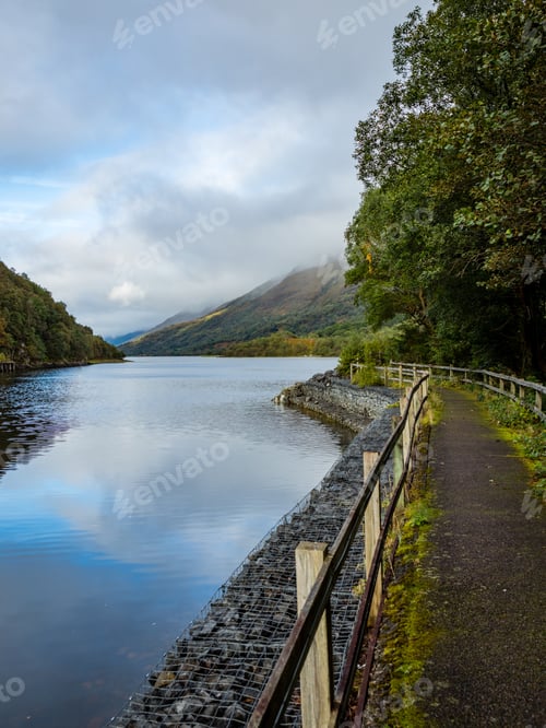 Preview: The Calm Loch Leven, A Sea Loch Near Kinlochleven In The Argyll Region Of The Highlands Of Scotland