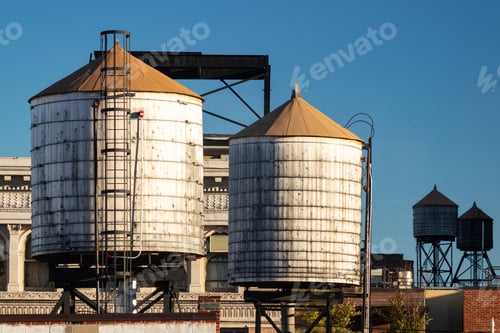 Preview: Water Tanks On Rooftops In New York City