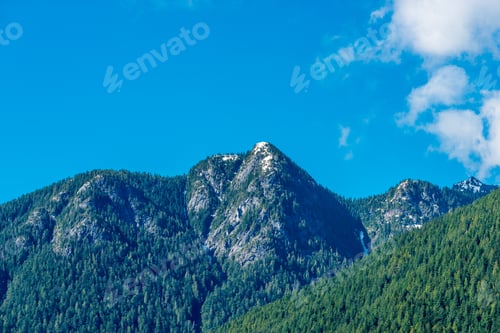 Preview: View At Mountains In British Columbia, Canada.