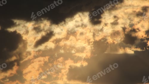 Preview: Sunset From Namibia, Africa - Fantastic Color And Shapes
