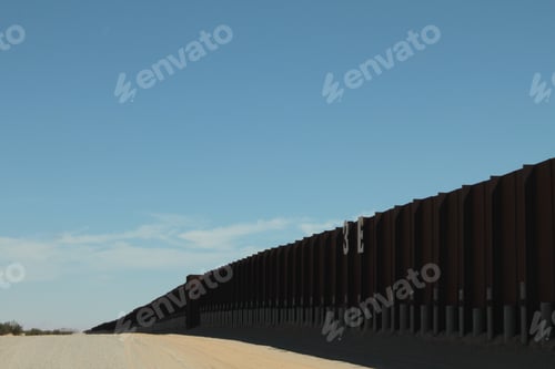 Preview: Landing-Mat Fencing Along The Us Mexico Border In Yuma Sector Arizona 1625