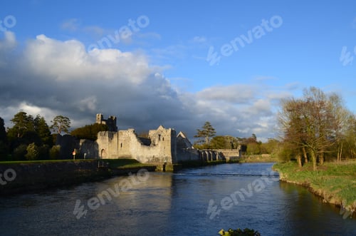 Preview: Desmond Castle Ruins In County Limerick Ireland.