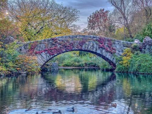 Preview: Gapstow Bridge Is One Of The Icons Of Central Park, Manhattan In New York City