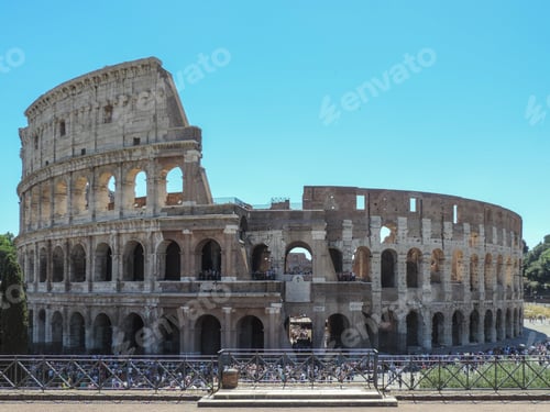 Preview: Day View Of Colosseo, One The Most Famous Spots In Rome - Rome, Italy