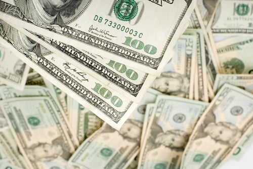 Preview: Pile of United States Hundred Dollar Currency