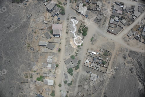 Preview: Aerial View Of Town In Lima Peru