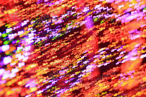 Preview: Christmas Season Night Lights - Abstract Art And Background Beauty Of Wonder - Lights Of Red, Blue