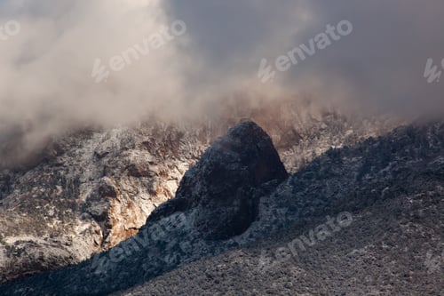 Preview: Mountains With Snow And Cloud Cap