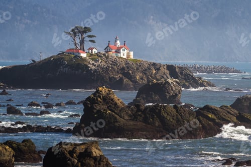 Preview: Tidal Island Justoffshore Crescent City California Home To One Of The Most Visited Structures In