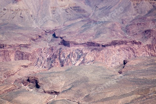 Preview: Rough Landscape Of The Grand Canyon In Arizona, Usa, For Background Or Texture