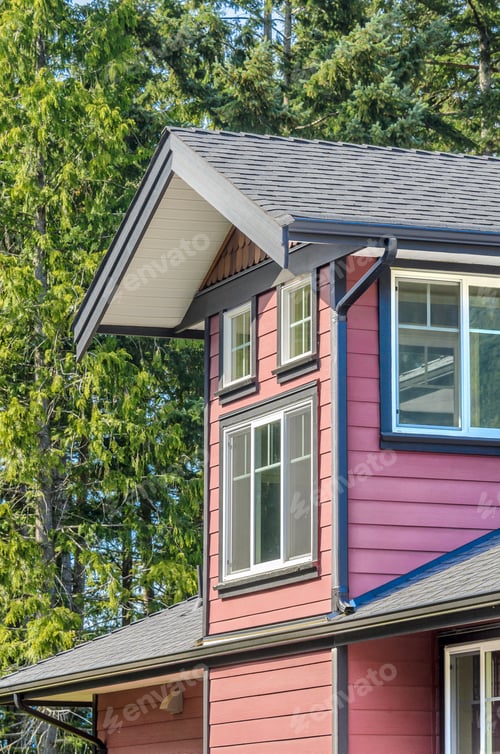 Preview: The Roof Of The House With Nice Window.