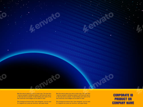 Preview: Space Abstract Design Artwork, Design Template Ready For Web Page Design, Brochures, Books