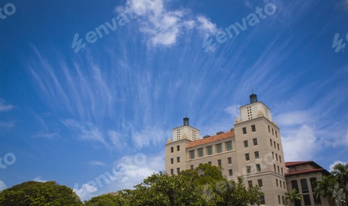 Preview: Beautiful Sky And Old Building In Old San Juan