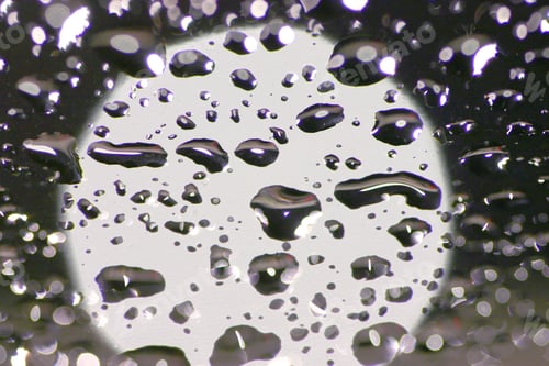Preview: Water Drops Over Windshield