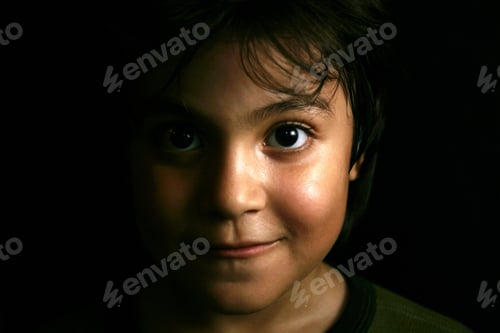 Preview: Smiling Hispanic Young Child