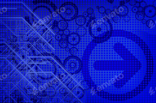 Preview: Blue Abstract Background